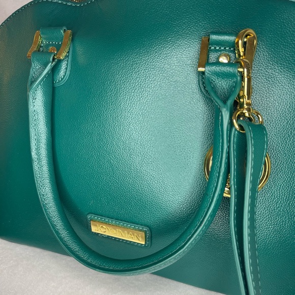 Joy & Iman Green/Gold Crossbody Shoulder Tote Bag 💚 - Picture 4 of 12
